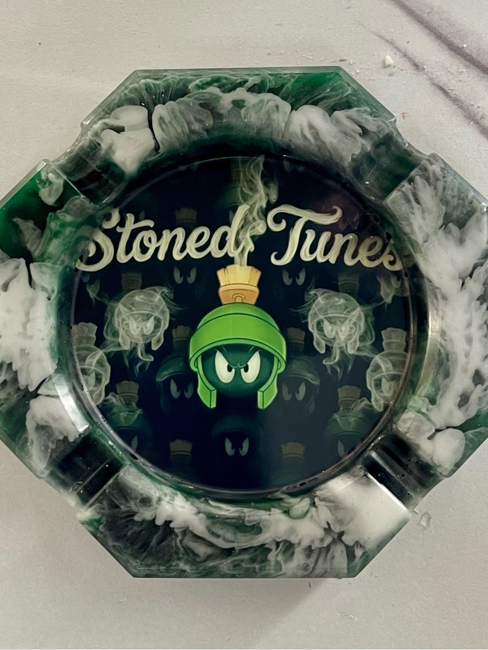 Marvin The Martian Stoned Tunes Ashtray | Looney Tunez Collectible